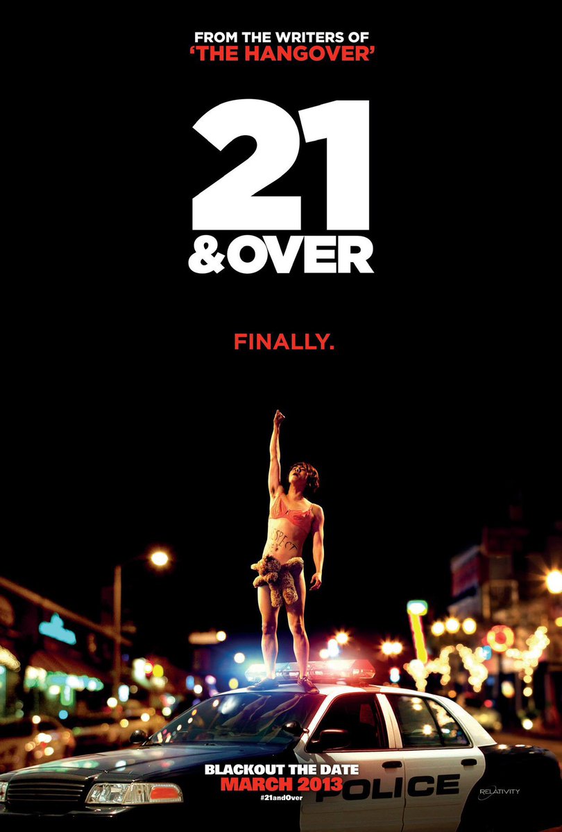 FilmNewsNos's tweet photo. 🎬MOVIE HISTORY: 13 years ago today, March 1, 2013, the movie ‘21 & Over’ opened in theaters!
#JustinChon #MilesTeller @SkylarAstin #SarahWright #FrancoisChau #JonathanKeltz #DanielBooko #SamanthaFuterman #EddyMartin #DustinYbarra #JonLucas #ScottMoore https://t.co/KCVL5rBPRb