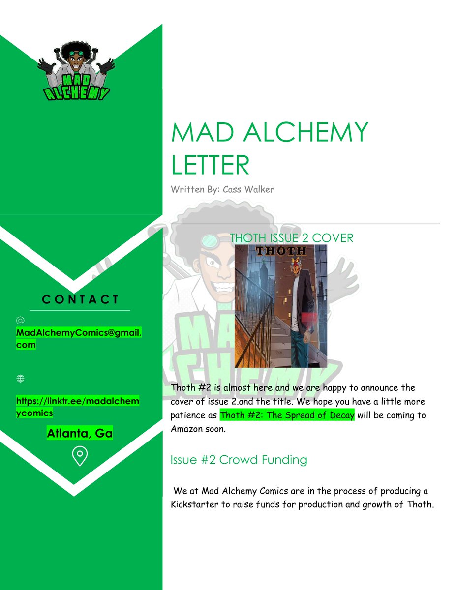 CassUnlimited's tweet photo. MAC Newsletter 2026

#comics #Newsketter #comicbooks #writing https://t.co/7iTb4JNnpA