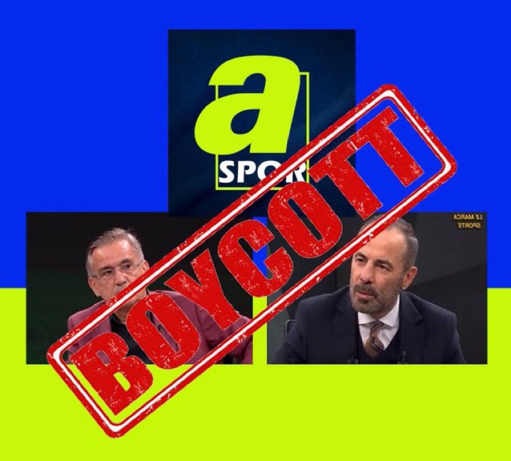 bymurataga's tweet photo. #asporboykot https://t.co/UyaTQFHlbb