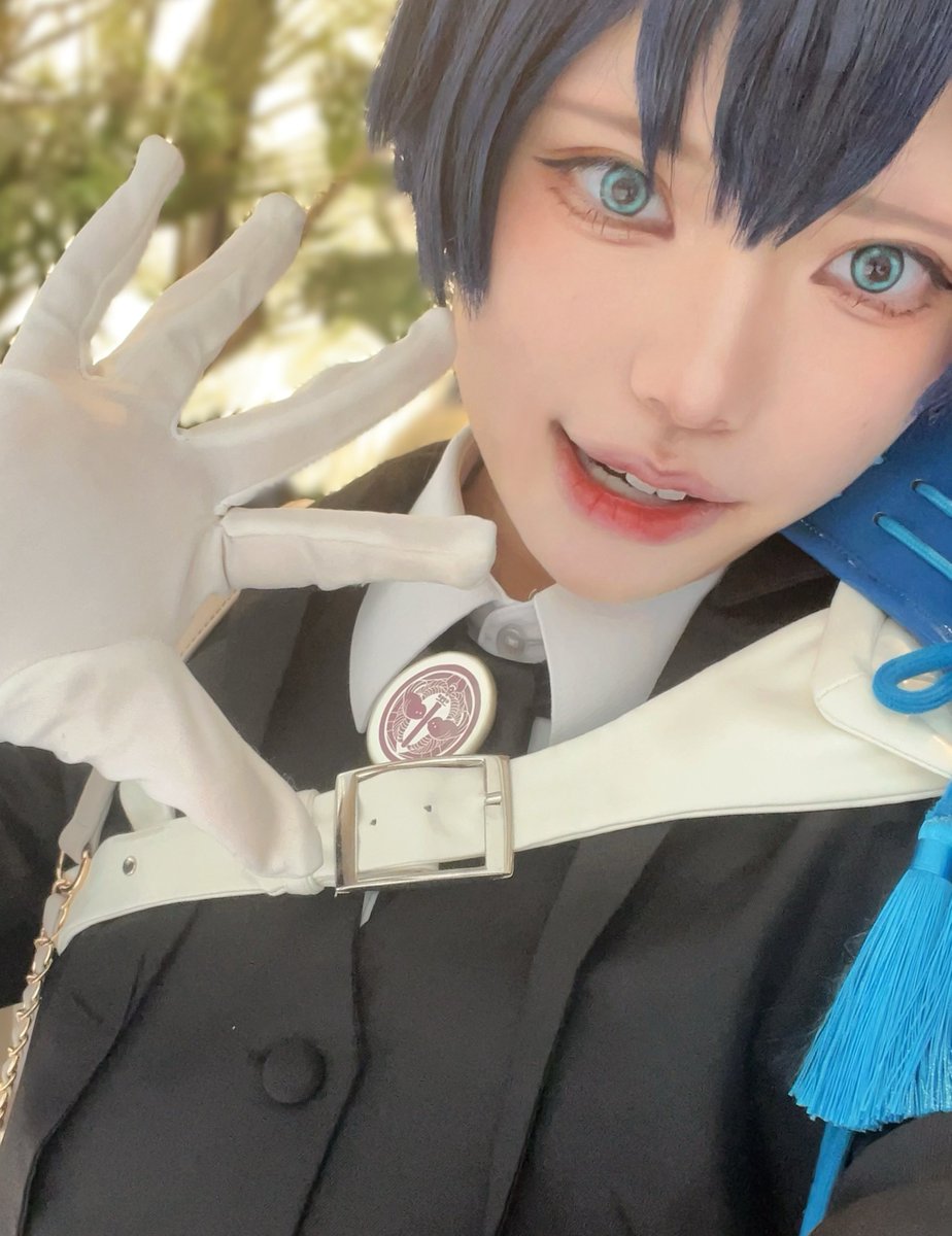 ( 刀cos  顔近い )

 あるじに もーにんぐこーる、なんだぞ
 きょうもがんばろうね！