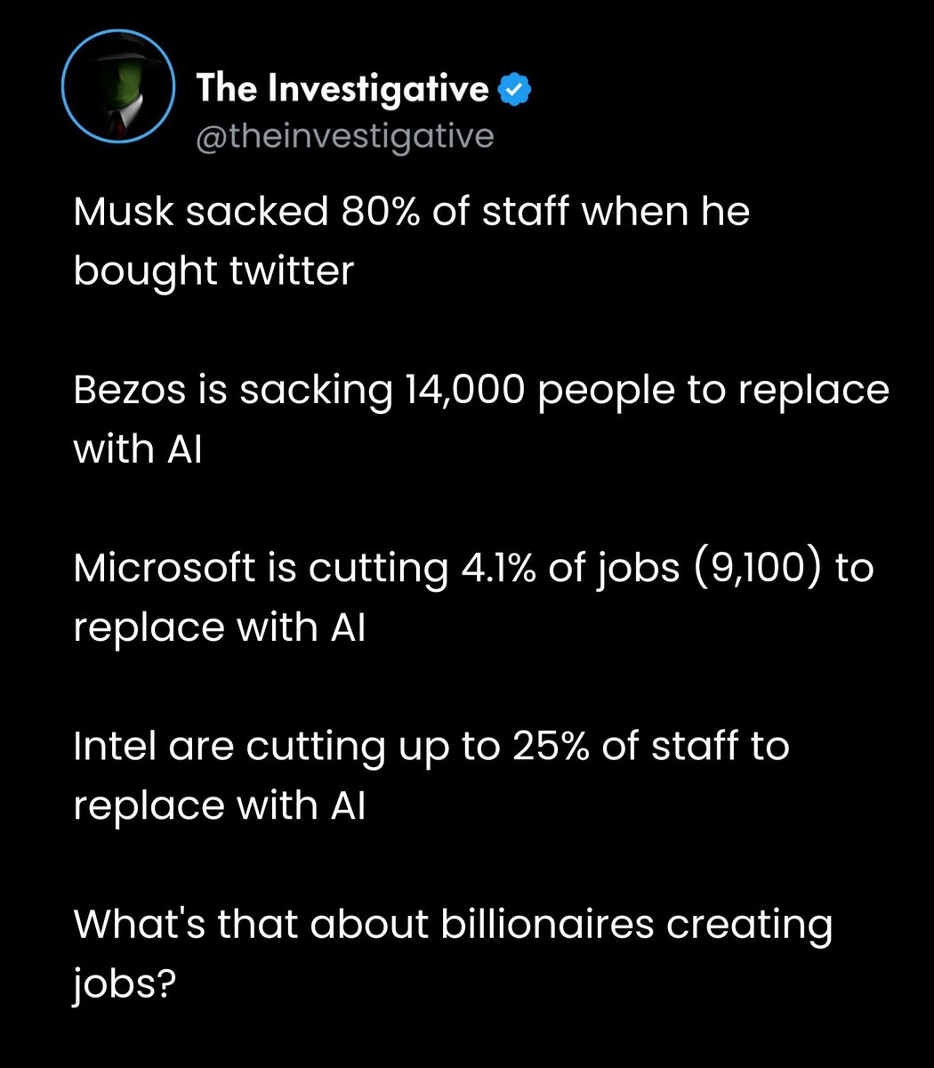 AnonymousNewsHQ's tweet image. If innovation means fewer workers, who really benefits?

#FutureOfWork #TechIndustry #AIImpact #JobMarket #EconomicDebate #fblifestyle