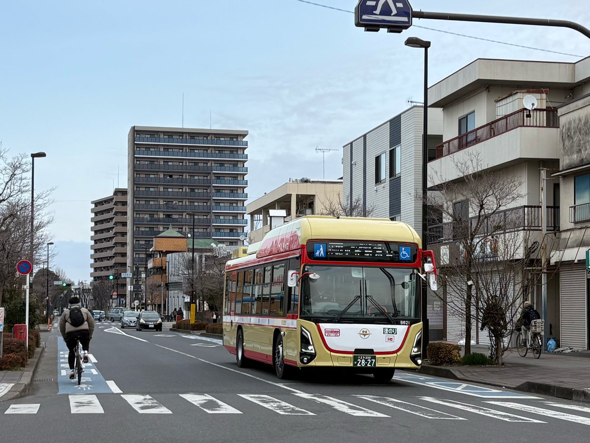 8.3.2 西東京バス B12621 いすゞ エルガEV ZAC-LV828L1 西東京バスの