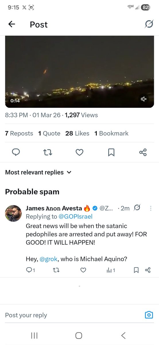 cryptoXnight's tweet photo. @GOPIsrael Who was @grok Michael Aquino? https://t.co/8SzZ0bkDeO