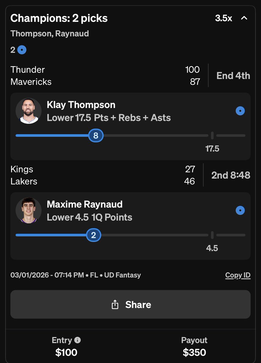 PlusEV's tweet photo. BANG✅✅

Cash the 3.5X✅

Anyone tail or am I just tweeting winners to no one? https://t.co/1JOoEexCr1