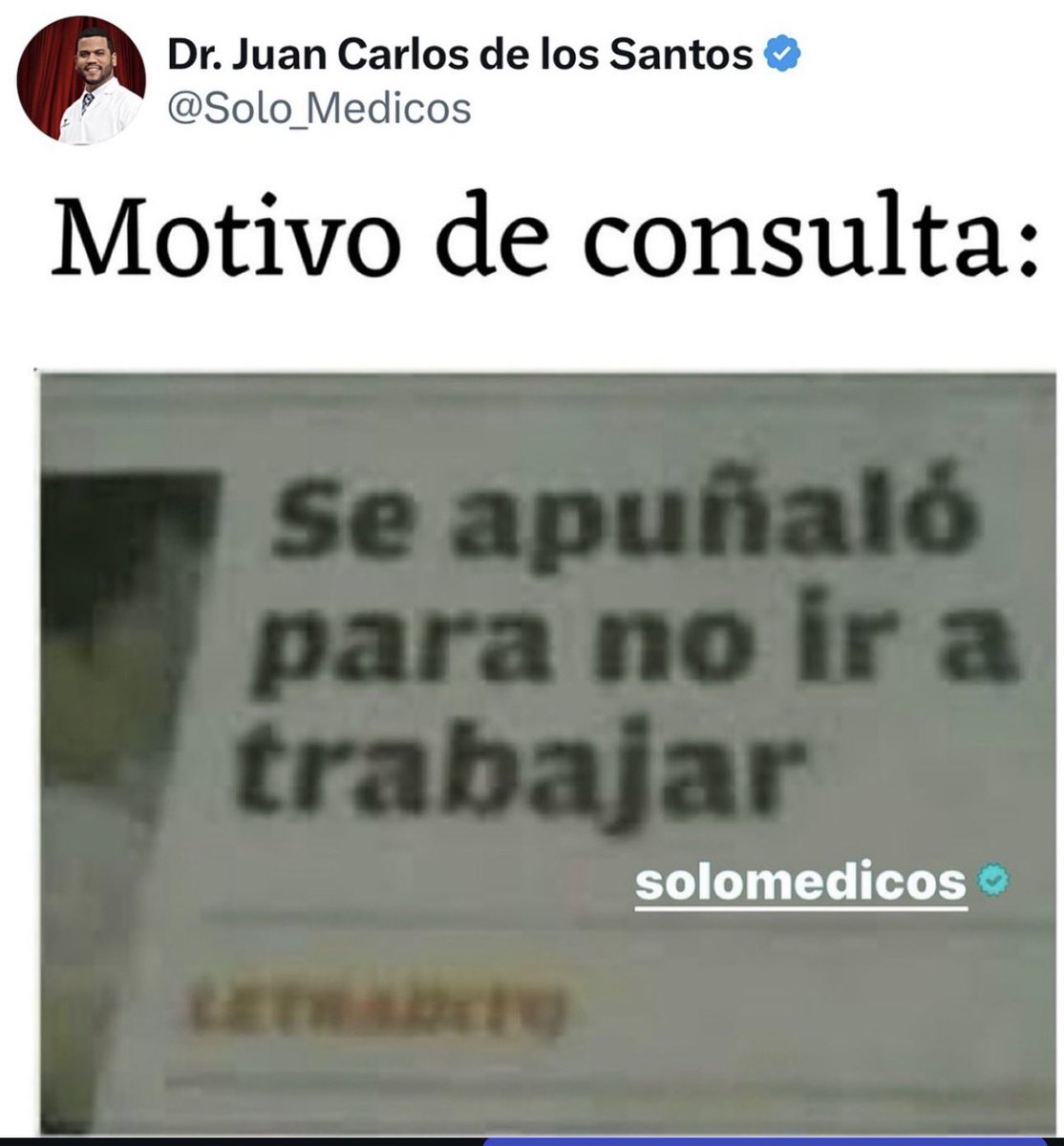 Dr. Juan Carlos de los Santos (@solo_medicos) on Twitter photo 