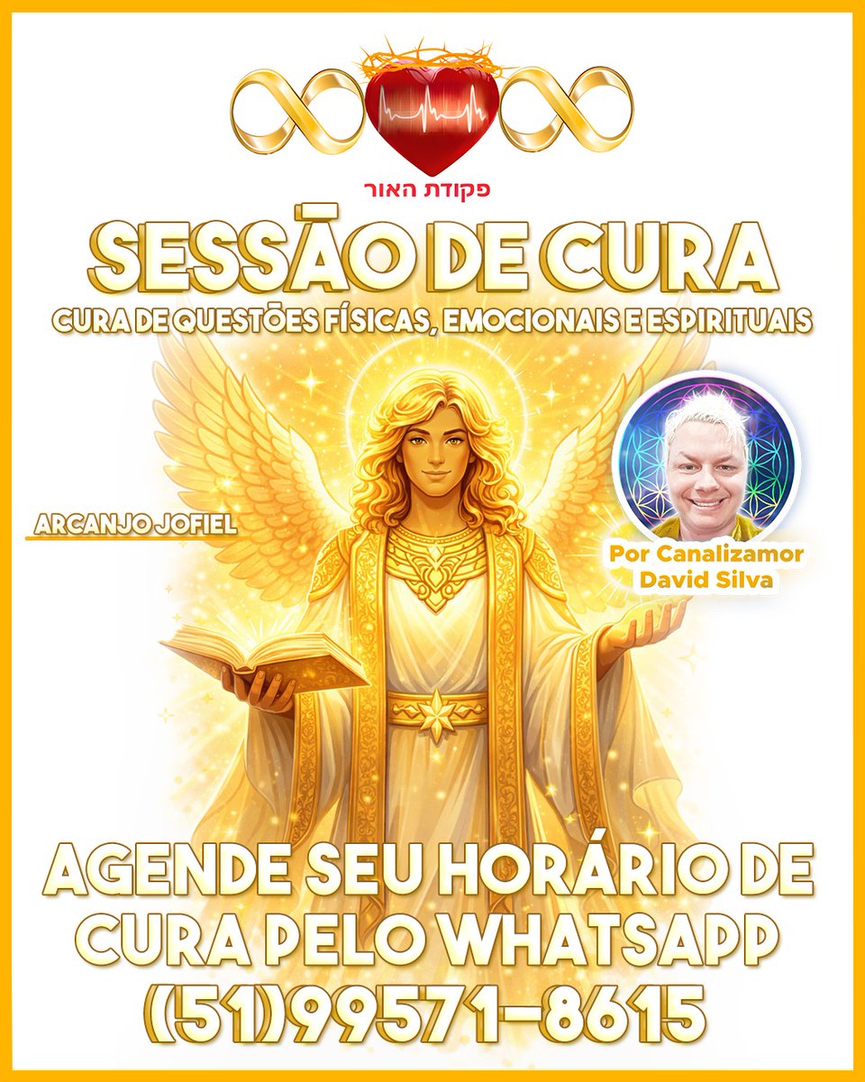 tvcomandodaluz's tweet image. Sessão de Cura! 💛🌟💛

Agende seu Horário de Cura pelo Whatsapp (51)99571-8615 Canalizamor David Silva

#comandodaluz #luz #amor