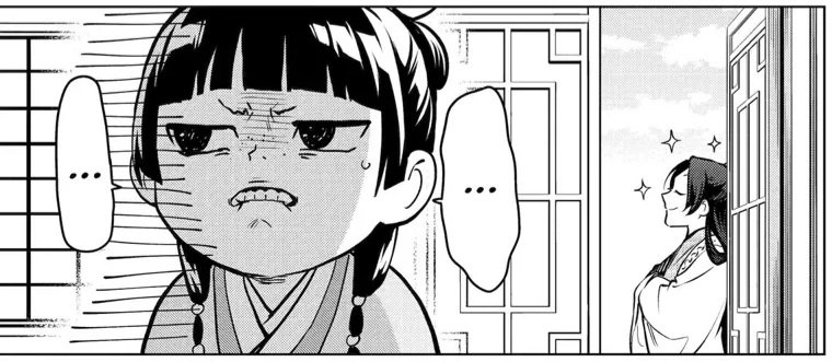 dtmoonlight's tweet photo. to celebrate 2 years (2 whole years???) since I first discovered the apothecary diaries and binged all the eps and read as much as the manga as was available, here are a couple of my fave scenes https://t.co/IbTtpvOmSe