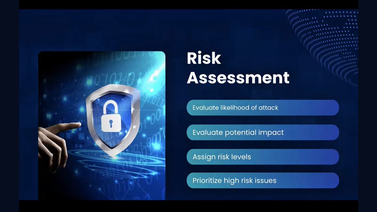 Bunmi_xoxo's tweet photo. DAY 45/100: Risk Management in Cybersecurity: Identifying, Assessing and Reducing Risk
@VictorAkinode @kvlly
#100DaysCybersecurityChallenge #100DaysWithVictorAkinode #100DaysWithVA #100DaysWithVAI #100DaysCybersecuritywithVA #100DaysWithVictorAkinodeInitiatives https://t.co/E5ceR9FojS