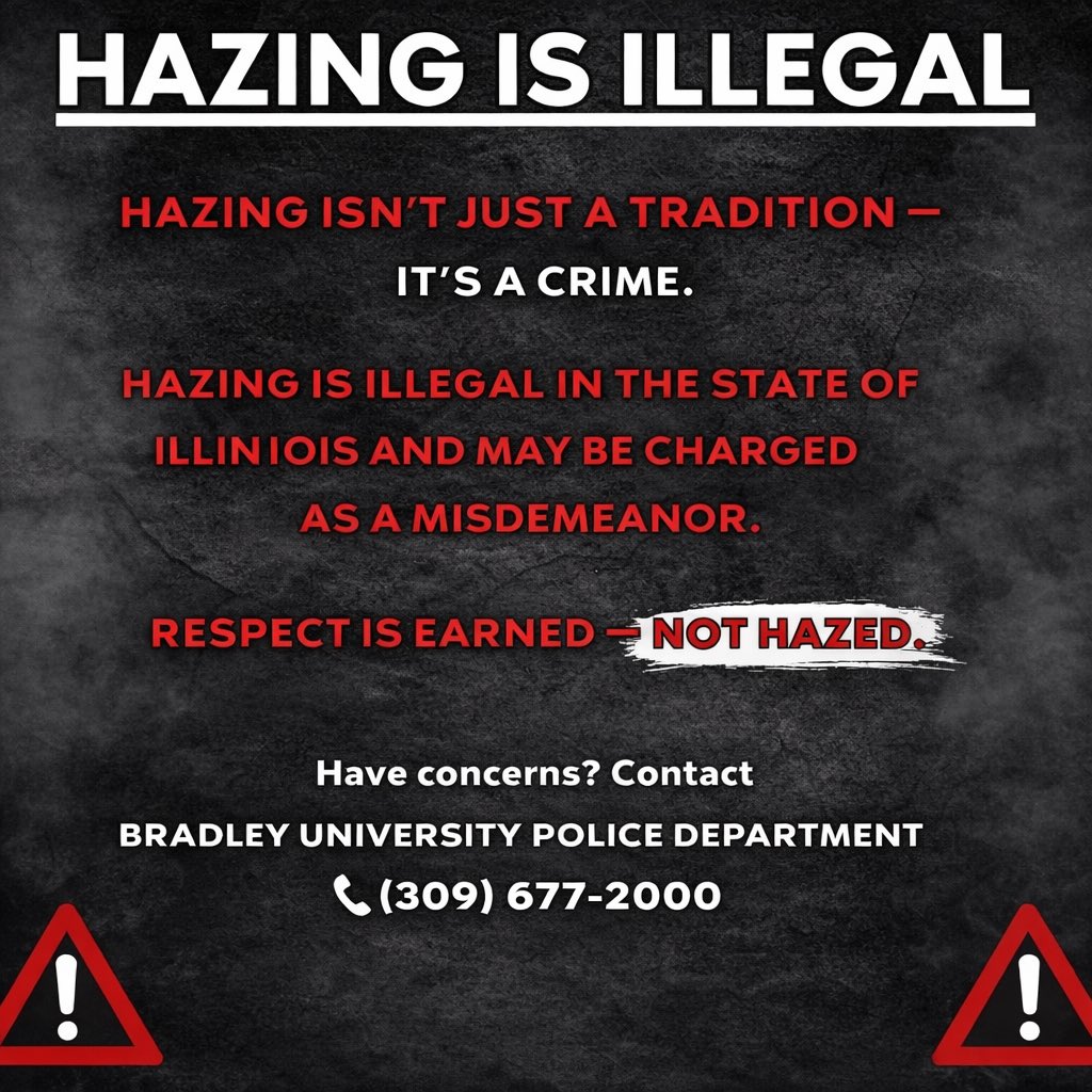 Bradley University Police (@bradleyupolice) on Twitter photo 