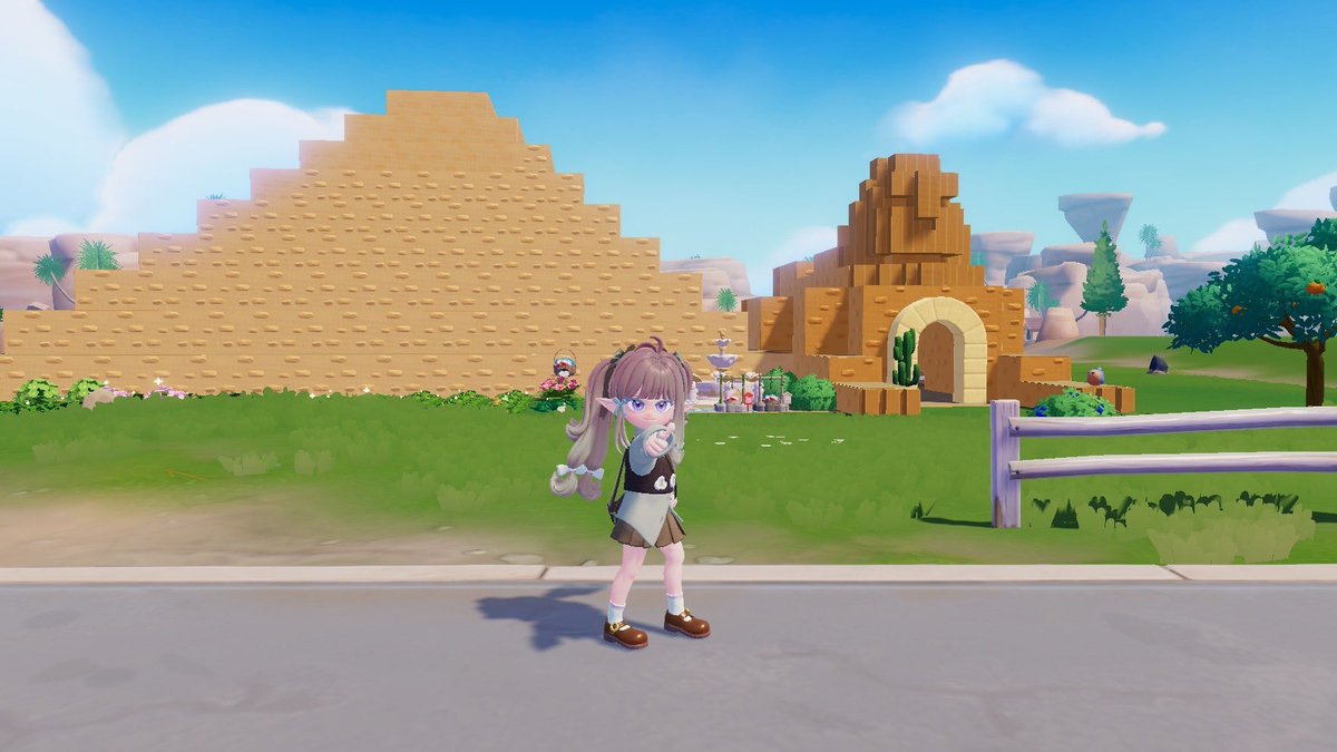 Zoo_ooZ511's tweet photo. エジプトのお家になりました〜🏠 ✨
スフィンクスはフレンドが🛠👏🏻
中はプチ迷路になってます！
家具はこれからぼちぼち置いていきます🍀*゜
ファラオにも会えるかも🤭
 #ハートピア 
 #ハートピアスローライフ https://t.co/6NYLEnM7bC