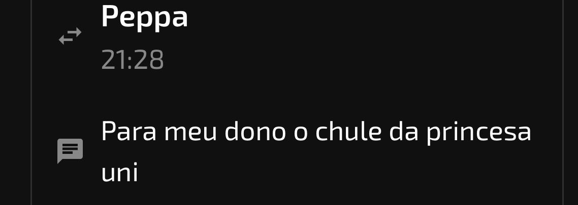Imagina ser inferior ao ponto de não ter permissão para me servir , mas poder servir e falar com meu chule? Essa é a vida da peppa 🤣🤣

Findom