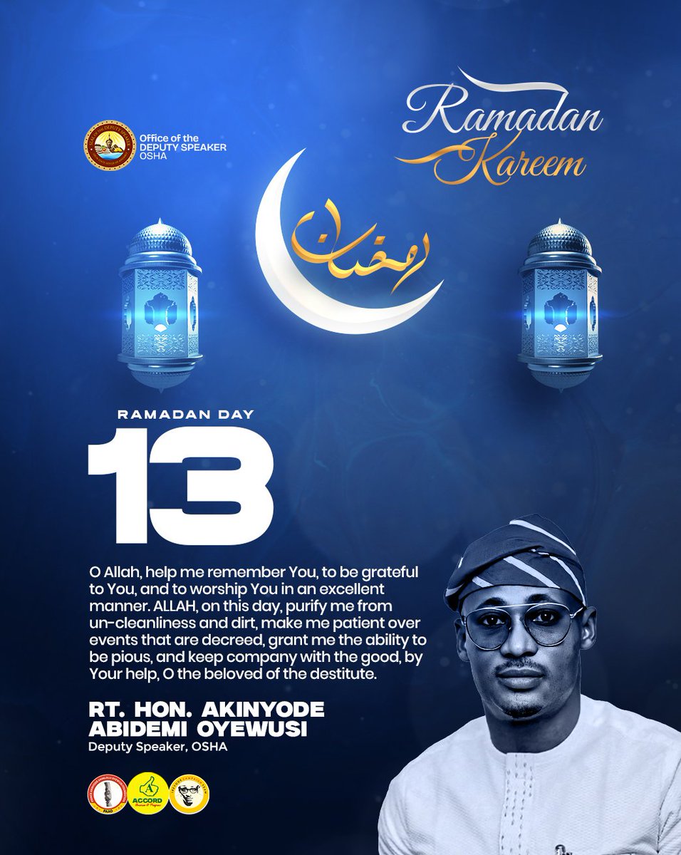 Rt. Hon. Akinyode Abidemi OYEWUSI #Ireyode tweet media
