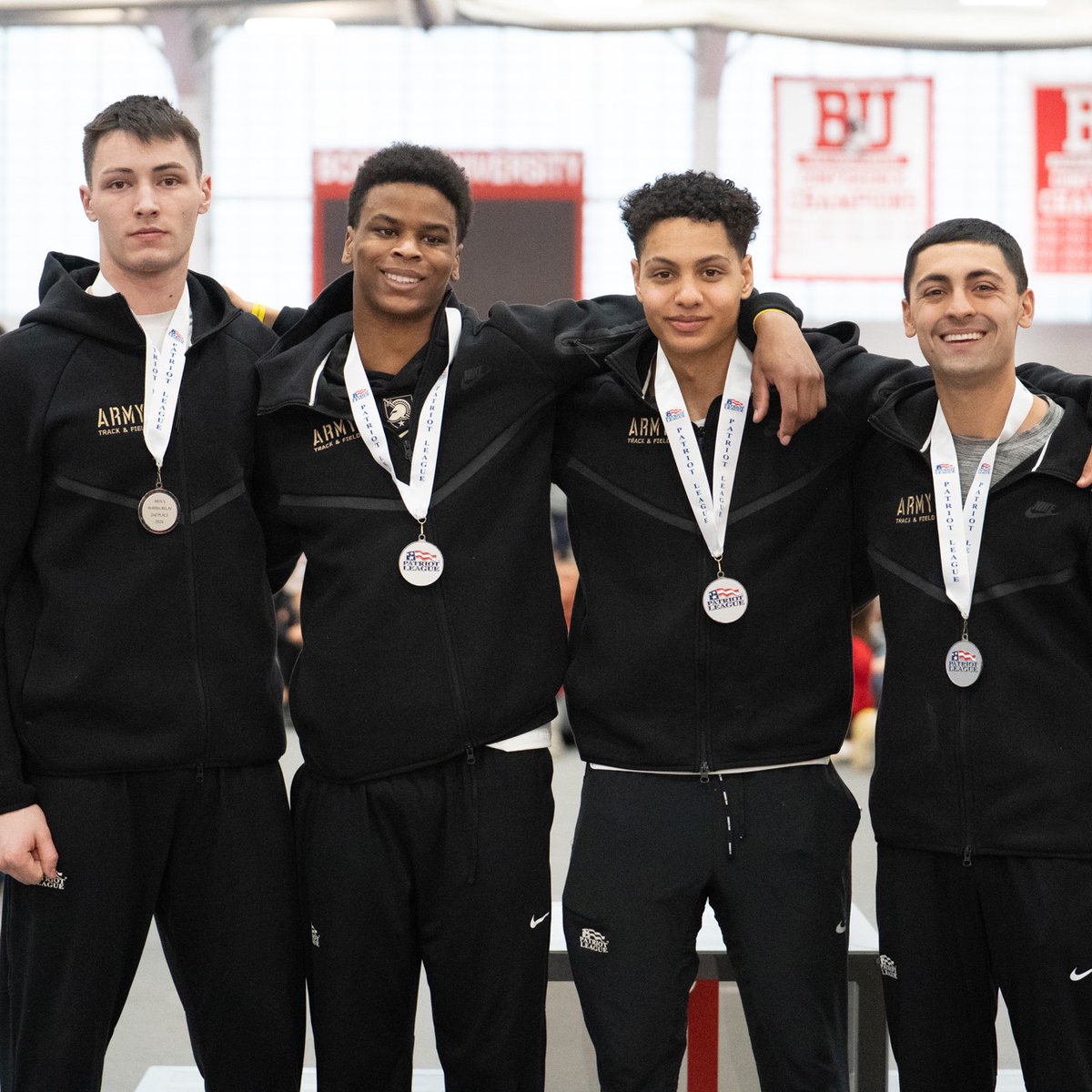 🥈 𝗦𝗜𝗟𝗩𝗘𝗥 𝗠𝗘𝗗𝗔𝗟𝗦 🥈

≫ Owen Lang, men's 400m
≫ Joshua Duncan, men's 200m 
≫ Matthew Palchak, men's shot put
≫ Owen Hoag, Trey McGinnis, Kasen Jeitz, Levi Ferrell, men's 4x400m

#GoArmy