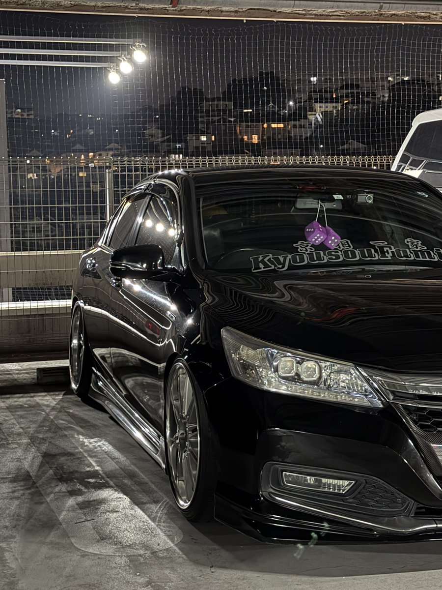 busho_chan's tweet photo. 仕様変更しました
xでは載せてなかったので車界隈xでも増やして行きたいです🙏

 #アコードハイブリッド#cr6#20インチ https://t.co/ikDXFAdIHk