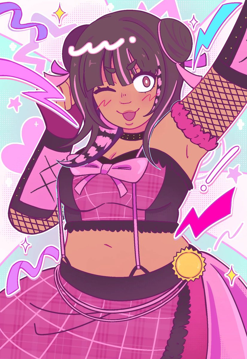 C0mm!ss!on of my OC Riko I got from spamseal on Vgen!!! Absolutely stellar work, their art immediately caught my eye when i was looking for an artist,,, ill put their link in the replies !!