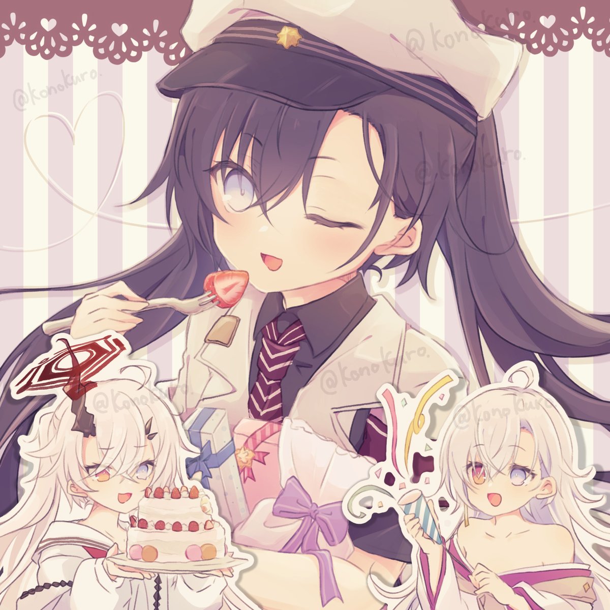 リバースブルー×リバースエンド マイナス🃏
(skeb) 