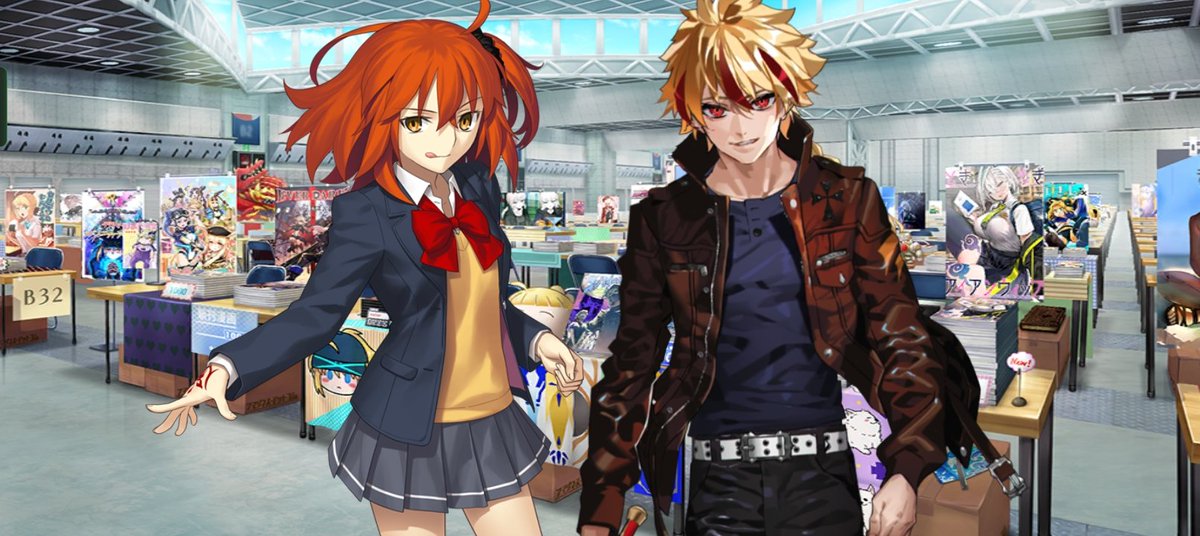 they're looking for some king arthur doujinshi