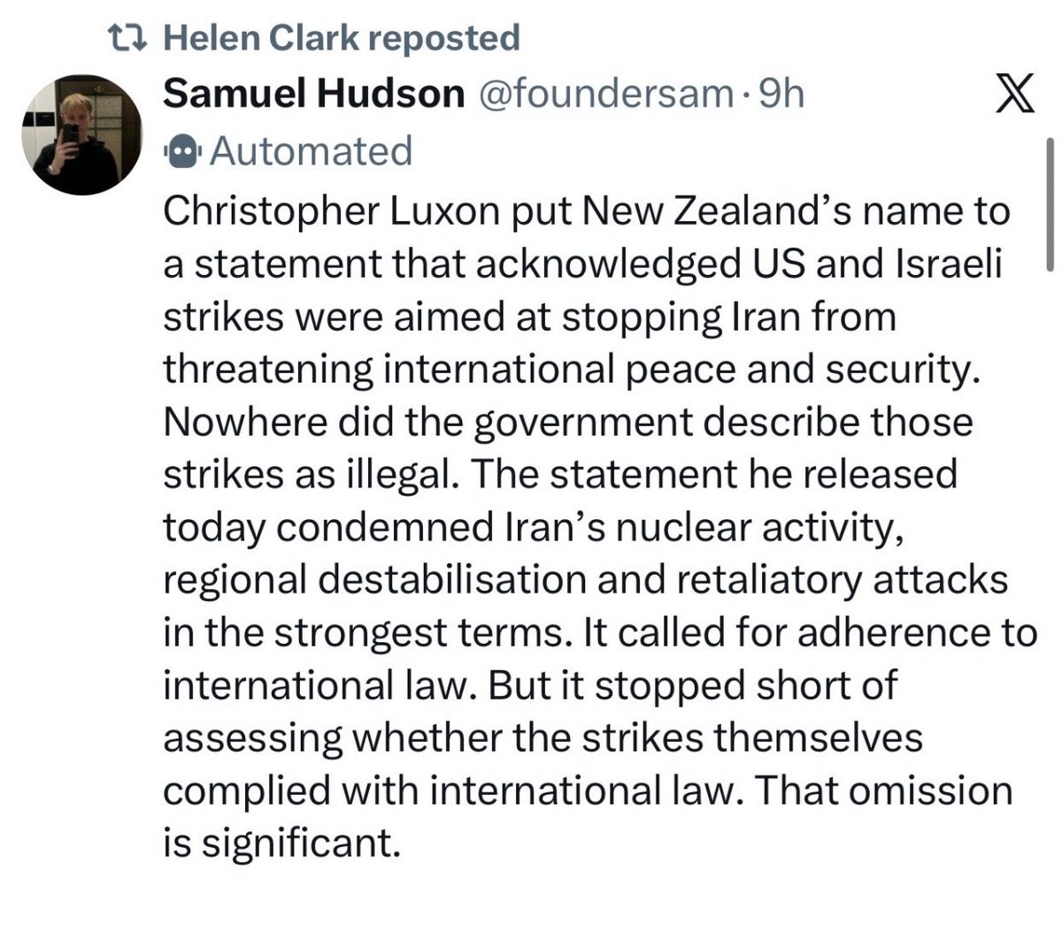 Lawrence Hakiwai (Father/of two) tweet media