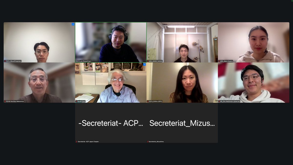 ACP Japan Chapter tweet media