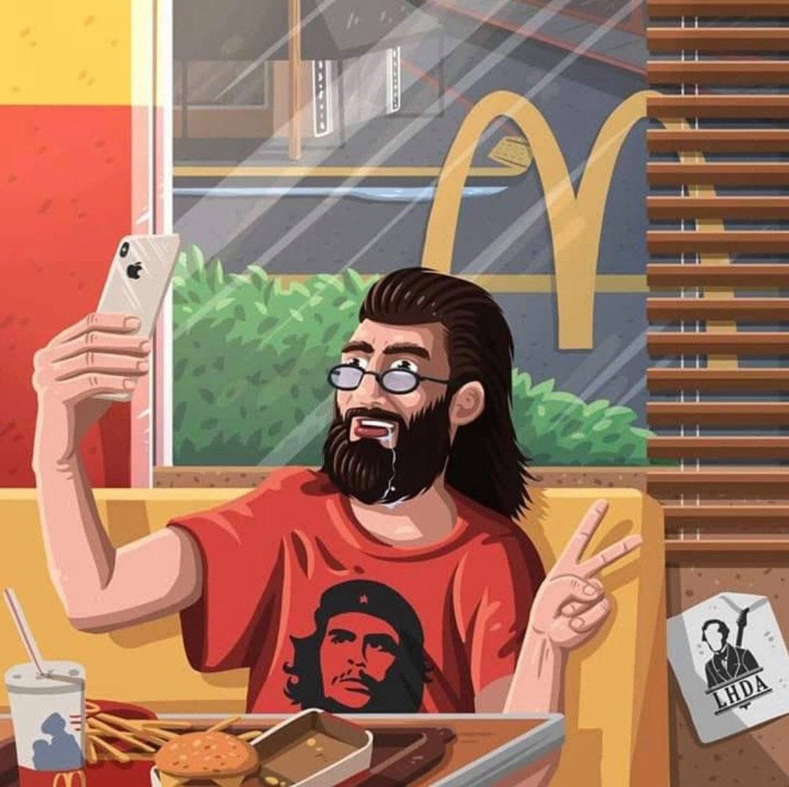 “Abajo el capitalismo”.