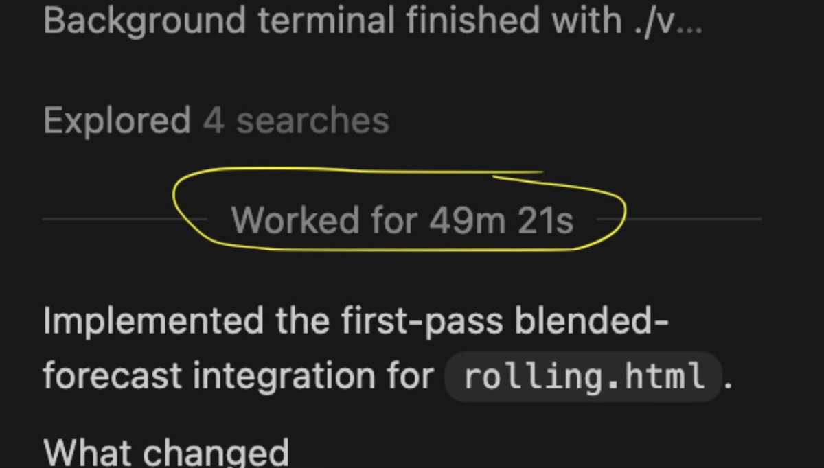 codex just absolutely wild these days