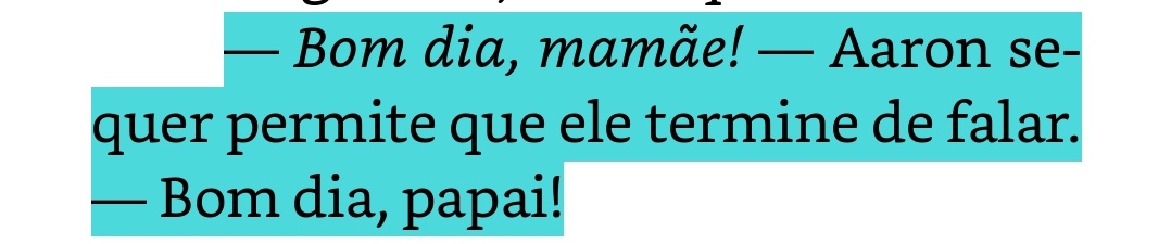 Top cenas mais lindas que eu já li: