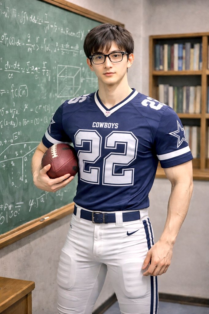 ダラスカウボーイズのユニフォームが似合うとか ものすごく数学や物理