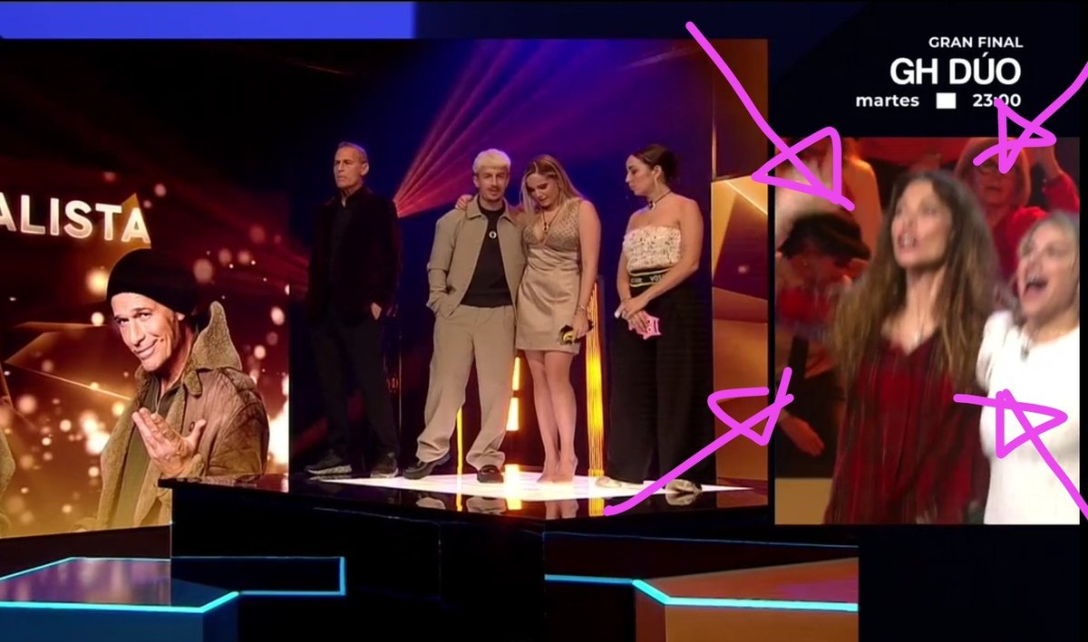 Carlos finalista y yo solo veo⬇️
Piaget saltando,abrazada a una tipa q la trato de todo menos de guapa, siguiendo a su ♥️ a pesar de lo q ha visto,de lo q vivió dentro y lo q ha tenido q leer y escuchar de unos talifanes q no saben jugar
No la merecéis
#GHDúoSemifinal
#piaget2m