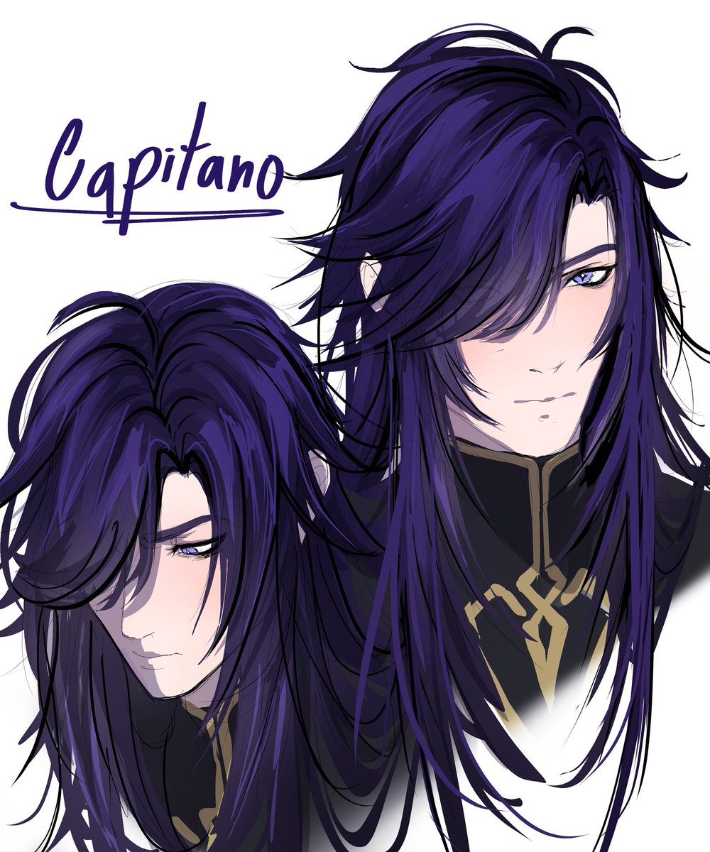 #capitano before the corruption.
Also decided to change how i draw him a little.