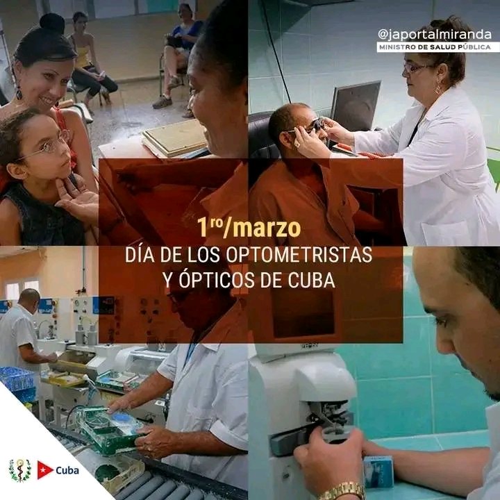 Feliz día para ellos.
#CubaPorLaSalud