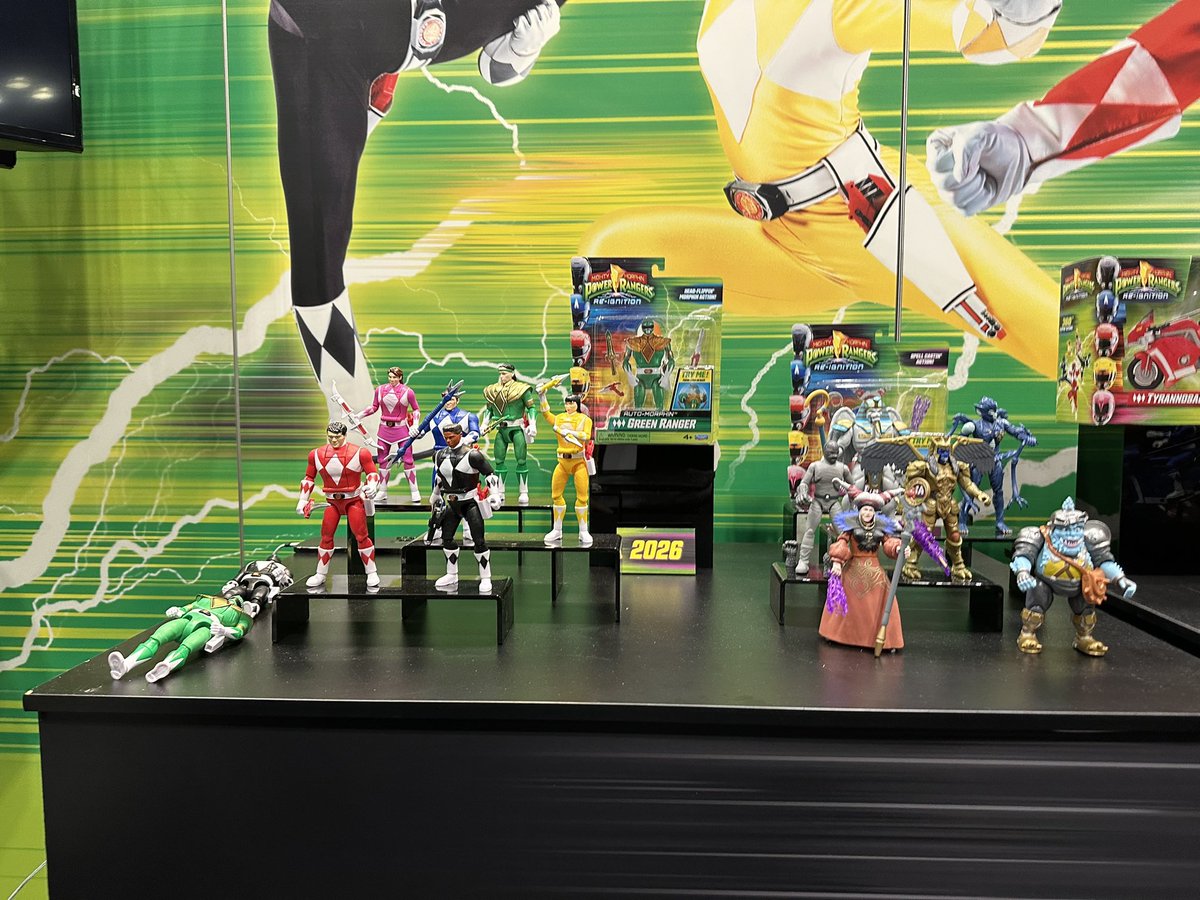 animepowers123's tweet photo. Also, One year ago, #MightyMorphinPowerRangersReIgnition and #MetalCardbot made their Western debut in #NewYorkToyFair 2025!
#MightyMorphinPowerRangers #MMPR #ReIgnition #Zyuranger #ジュウレンジャー #MetalCardbot #메탈카드봇 #炫卡斗士 #МеталКардБот #メタルカードボット https://t.co/bJ7Yql1vVj