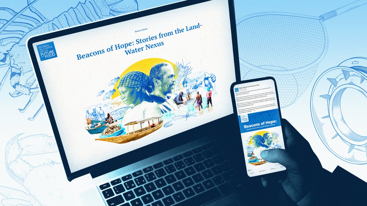 We first started with campaign strategy, then delivery across web, video, design and social 🌊 🐟

For The Global Alliance for the Future of Food, we developed a campaign system for the new #BeaconsOfHope series on the Land-Water Nexus.

Learn more: cultivatecom.ms/4cmOwCx