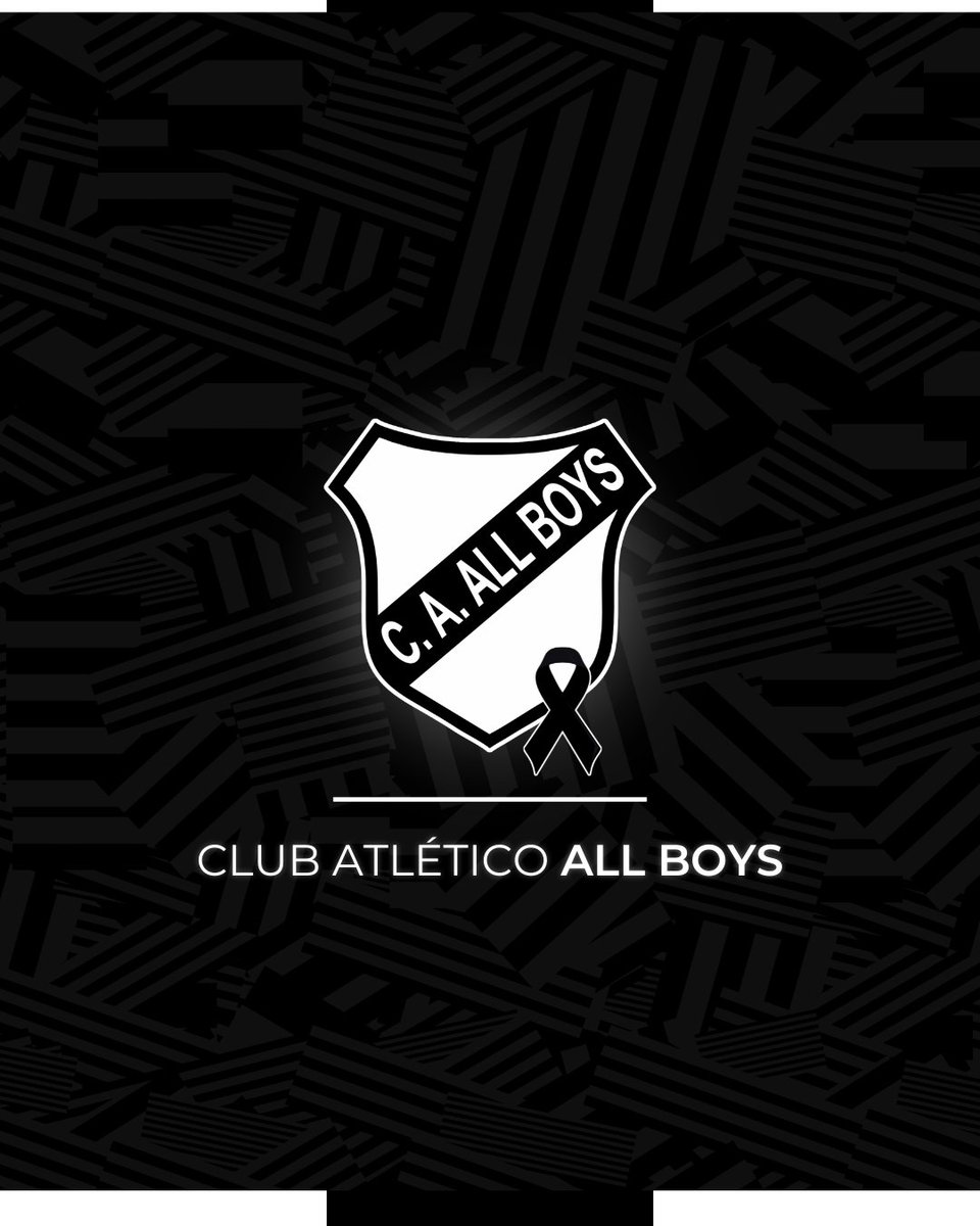 ▪️El Club Atlético #AllBoys lamenta el fallecimiento de Martín Gizzi, socio y ex directivo de nuestra Institución.

▪️Nuestras condolencias para su familia, amigos y seres queridos.

🤍🖤 #FlorestaBarrioDeCorazón 🖤🤍