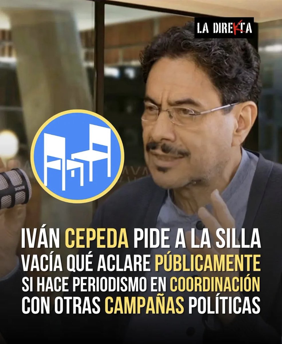 HELIODOPTERO's tweet photo. Pedido de transparencia de ⁦@IvanCepedaCast⁩ a una de las páginas web  de propaganda del uribismo, conocída a como “La Silla Vacía”. https://t.co/Rqntdn5vXc