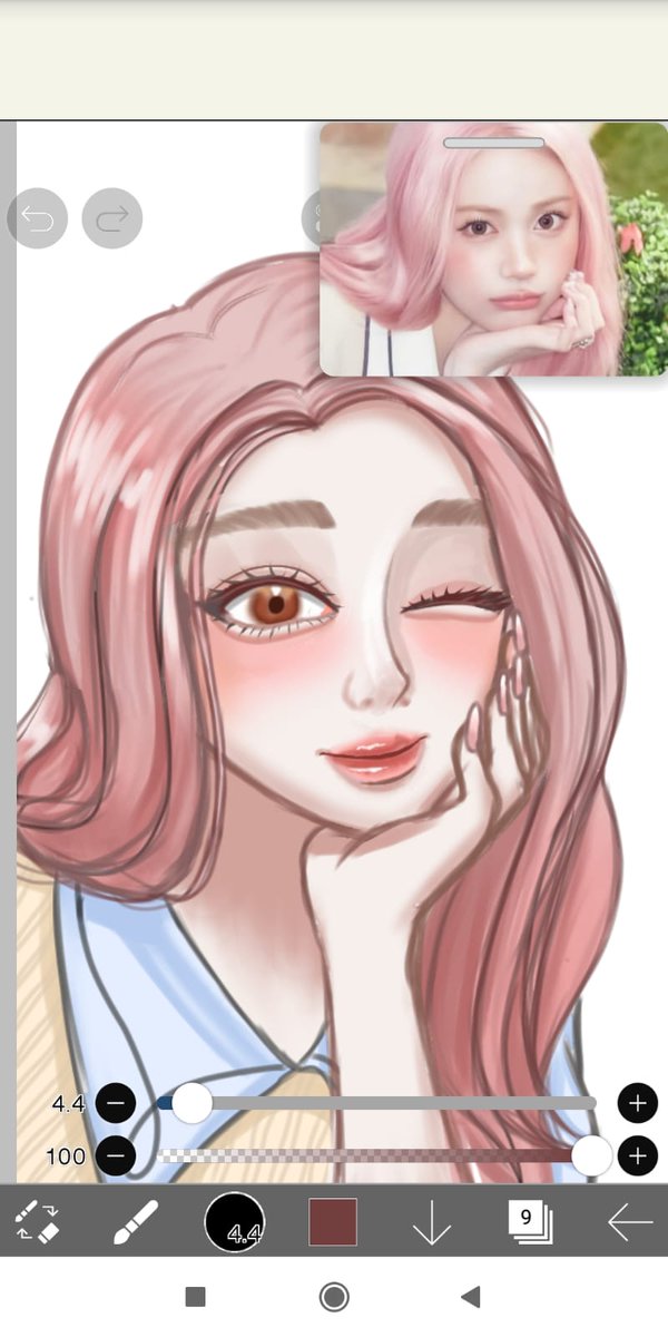 bebekpersegi3's tweet photo. I tried semi-realism style with Carmen https://t.co/KUKVqfH994