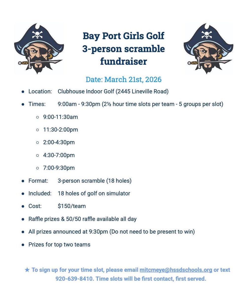 Bay Port Girls Golf tweet media