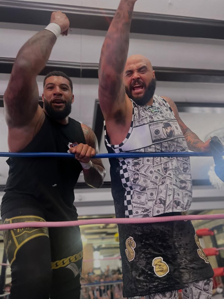 brcwflorida's tweet image. Cha Cha Charlie is stacking the wrong kind of cake in 2026 courtesy of AJ Franci$ and Big Tito. #birthdaybash