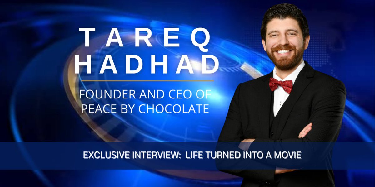 Tareq Hadhad Founder and CEO of Peace by Chocolate: Life Turned Into a Movie in this Exclusive Interview  📽️ 🤩
#CEO #PeacebyChocolate #movie #interview #influentialpeople #influentialpeoplemagazine
influentialpeoplemagazine.com/tareq-hadhad-f…