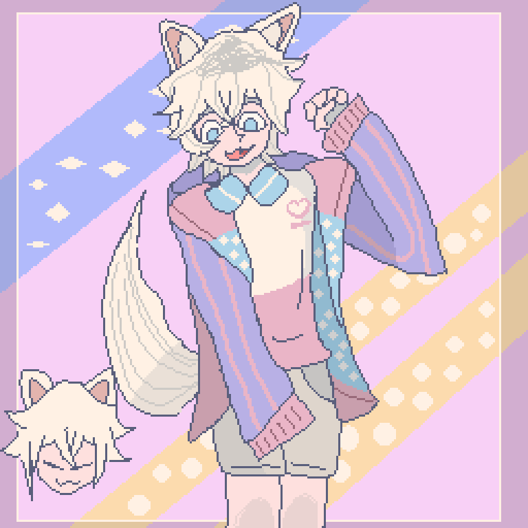 256 bit Solva! - #Vtuber #pixelart #artmoots