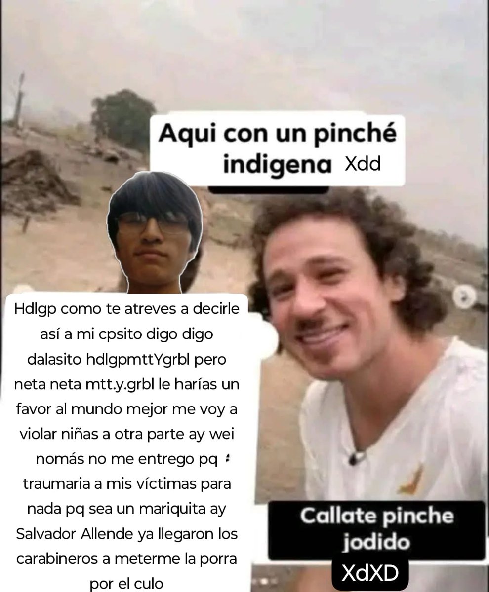 Puta madre, coscumrd 2.0 no que te ibas de twitter?