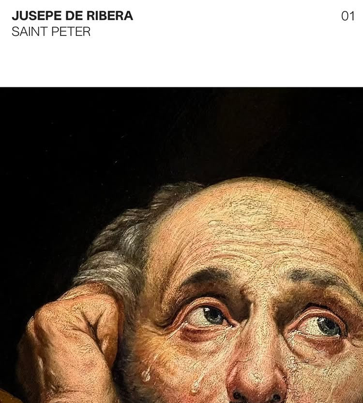 PraeclaurmMedia's tweet photo. 16 Iconic Tears In Painting
 
No.1
Jusepe De Ribera
Saint Peter https://t.co/EDKlv79wEQ