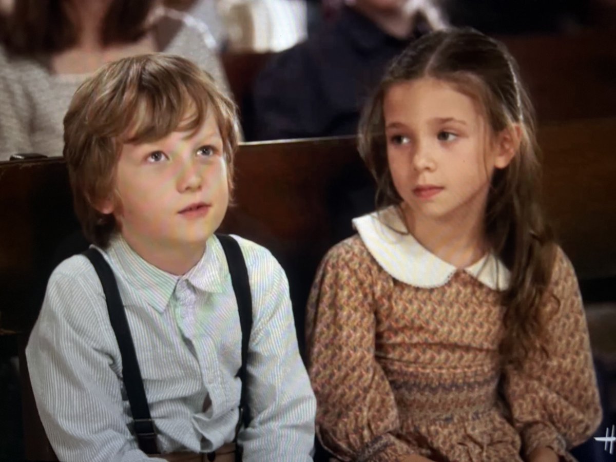 CassandraDemer3's tweet photo. Mrs, Thornton trying to reassure the kids that things are getting back to normal &amp; the kids are not having it. Smelly temp school house…no thanks! @erinkrakow #Hearties @Hallmarkchannel @SCHeartHome https://t.co/SaYzSZXKpZ