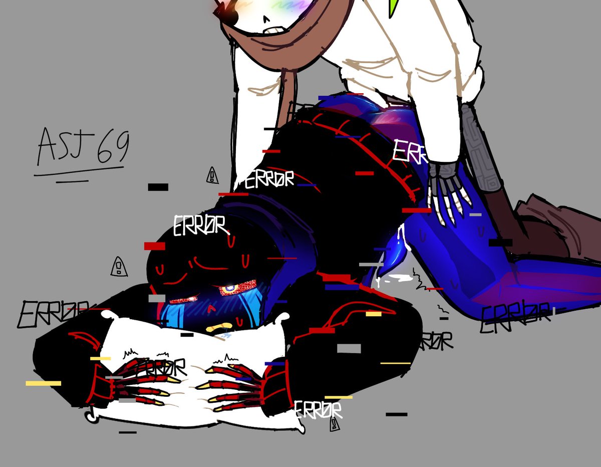 ASJ_699's tweet photo. more omegaverse slop, I draw these guys too much 🥀 #errorsans #inksans #utmv #Errorink #sanscest #Undertail https://t.co/BaQPUbxhAX