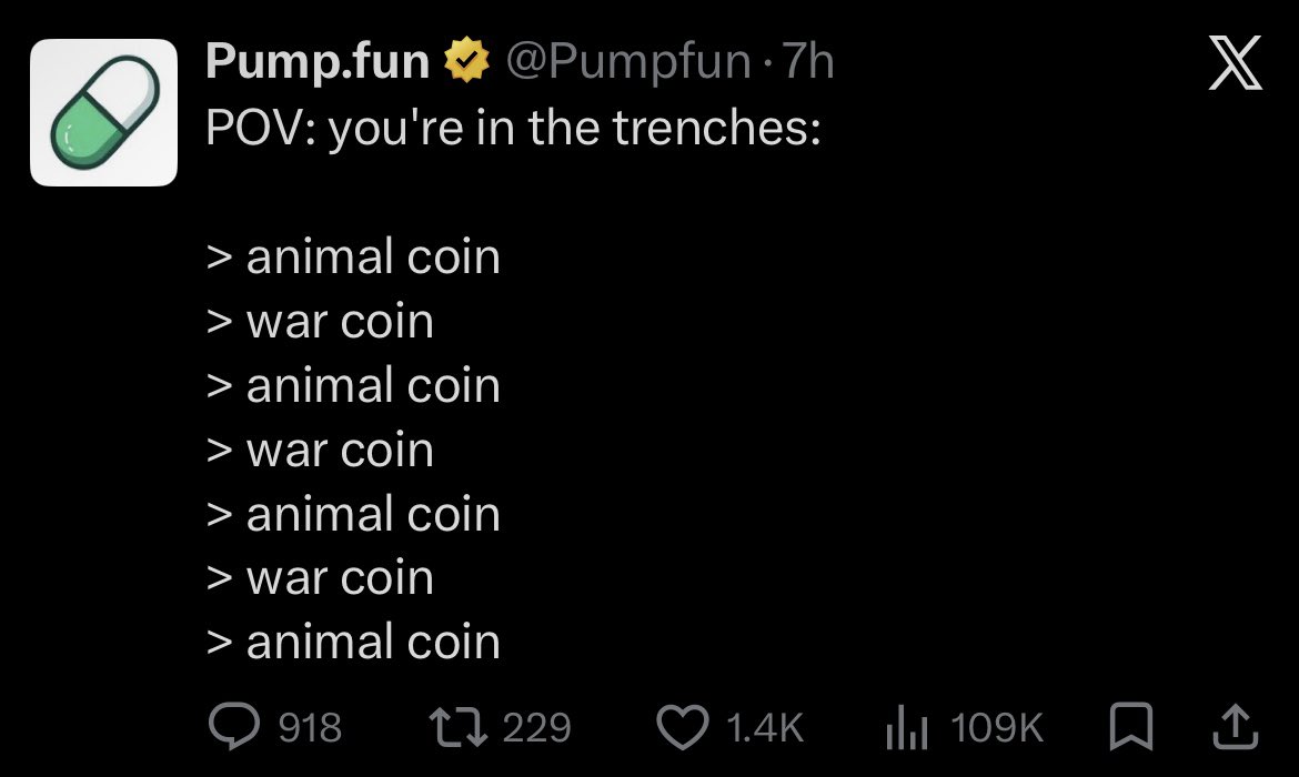 Literally shilled by pump fun send the Zoo army so much higher !