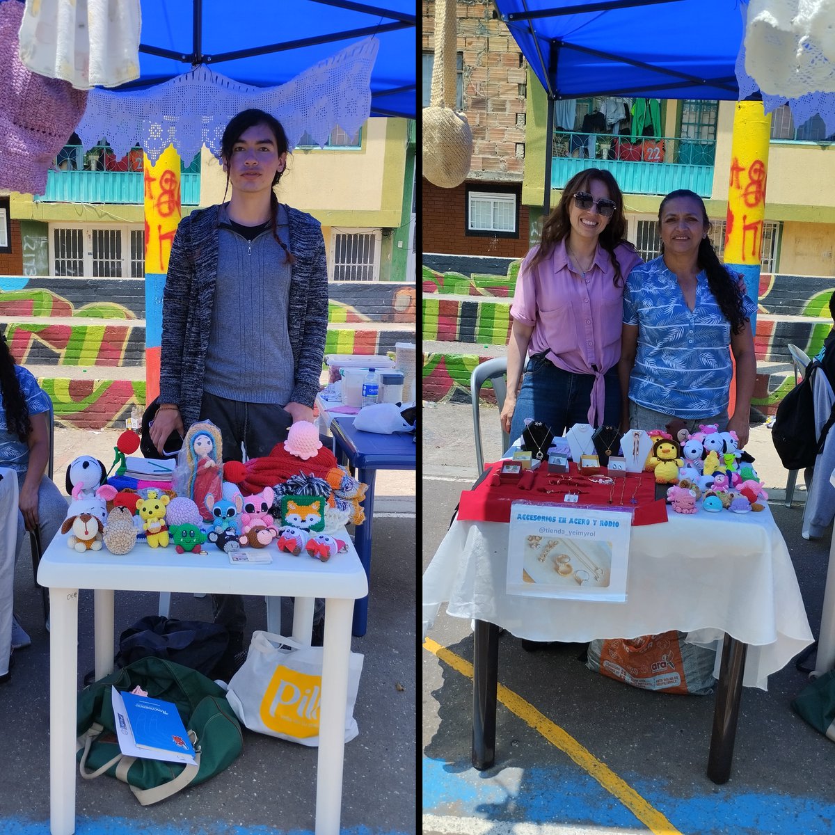 Artematica209's tweet photo. Estos fueron los emprendimientos que estuvieron hoy en la #FeriaArtemática realizada en el parque San Justino Mártir - Britalia. 🎪🎶🧑‍🤝‍🧑

¡Gracias por participar! ❤️✨ https://t.co/MhvbsvYhBQ