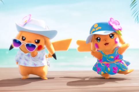 C'est quand même bizarre le mascara sur pikachu