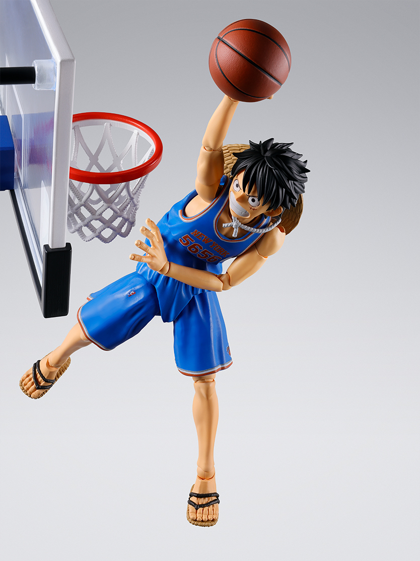 ワンピース × NBA】S.H.フィギュアーツ「モンキー・D・ルフィ -NEW