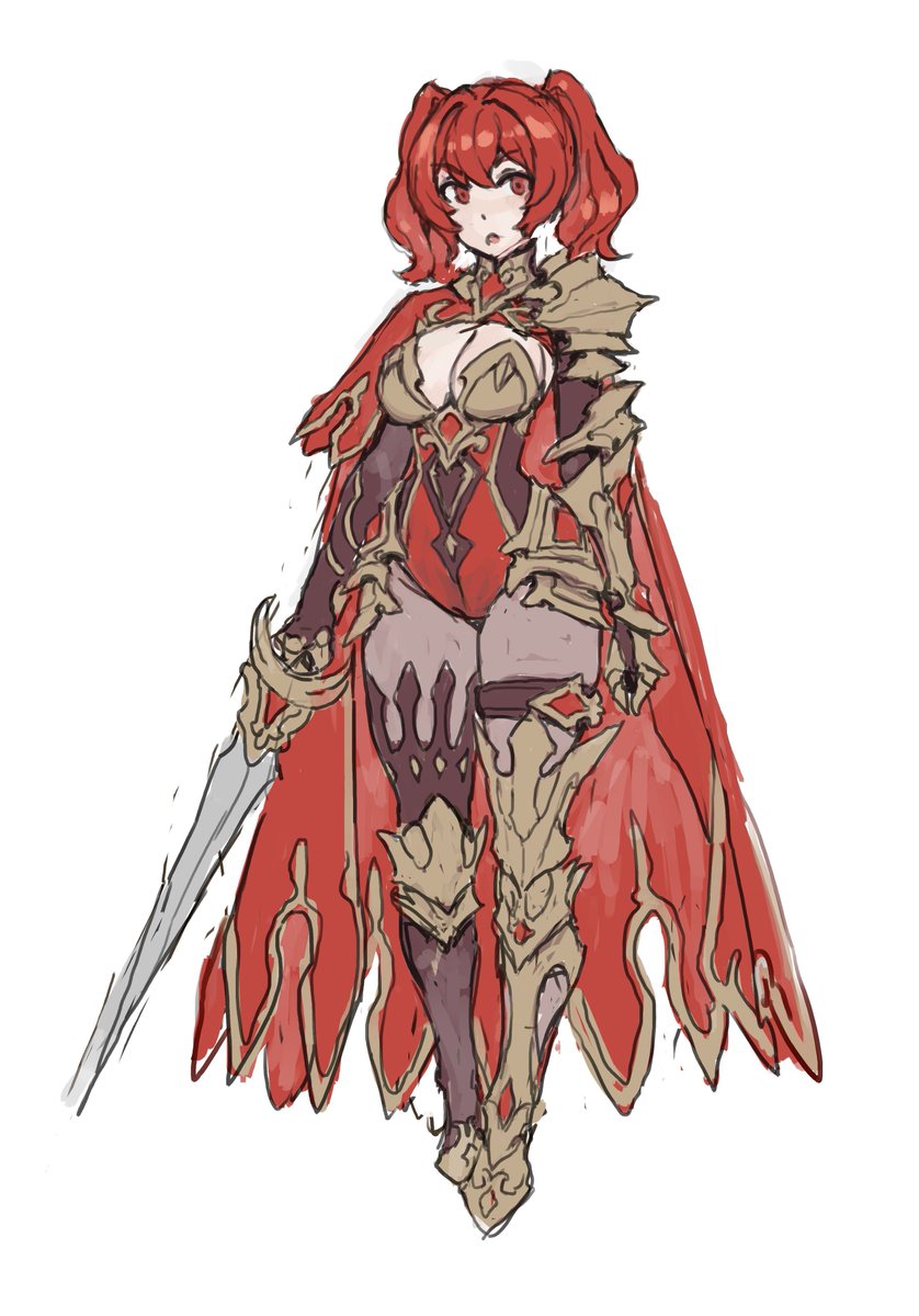 「warrior girl sketch:」|NRC Grayのイラスト