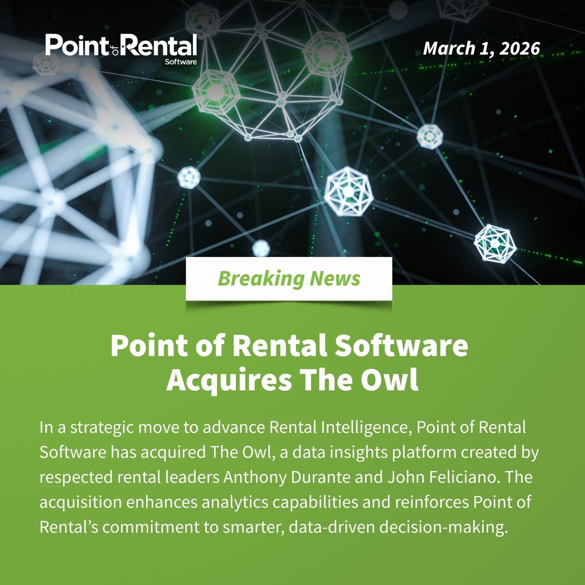 Point of Rental tweet media