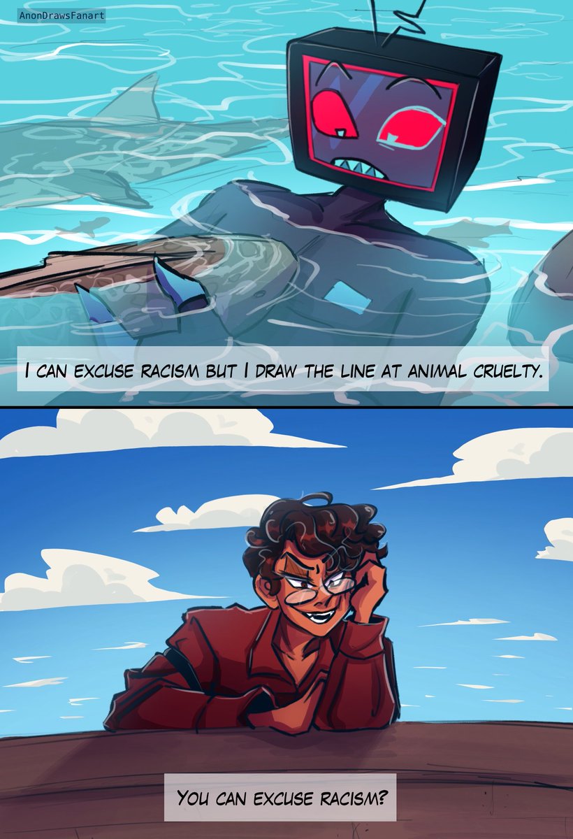 AnonDrawsFanart || 'In Blackwater Woods' tweet media